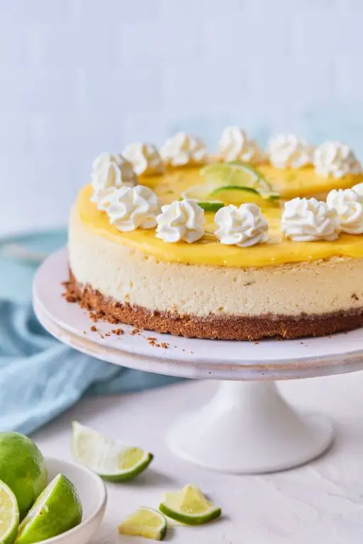 Lime and Coconut Cheesecake