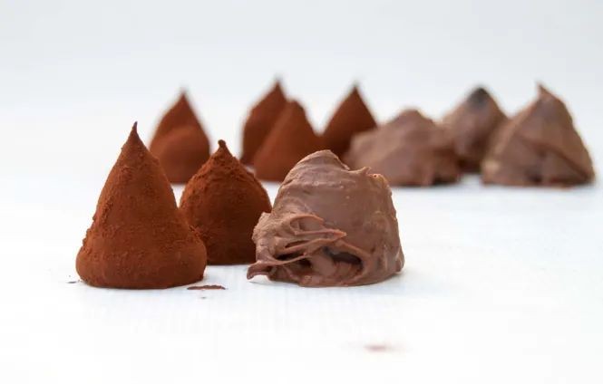 Lime and Ginger Truffles