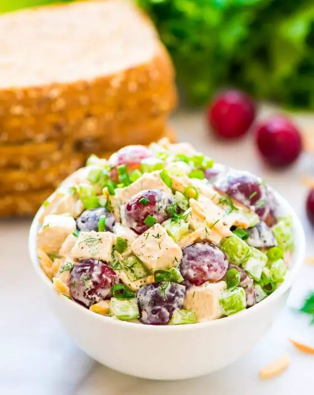 Little Bit Tangy Greek Yogurt Chicken Salad