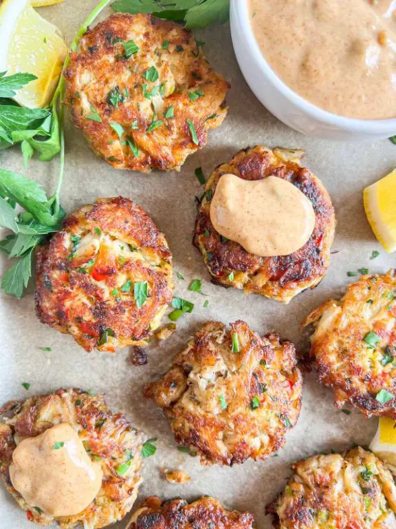 Louisiana Crab Cakes with Remoulade Sauce