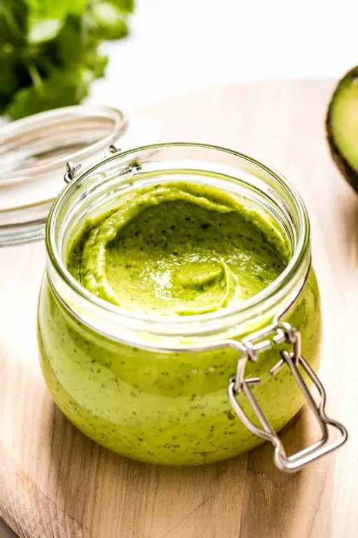 Low Sodium Creamy Avocado Dressing