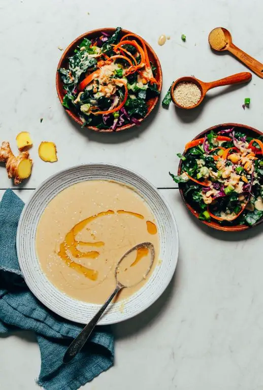 Low Sodium Miso Tahini Dressing