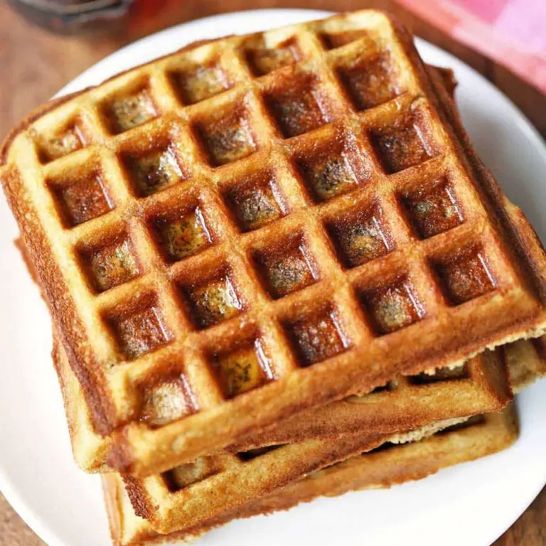 Low-Carb Keto Flour Waffles