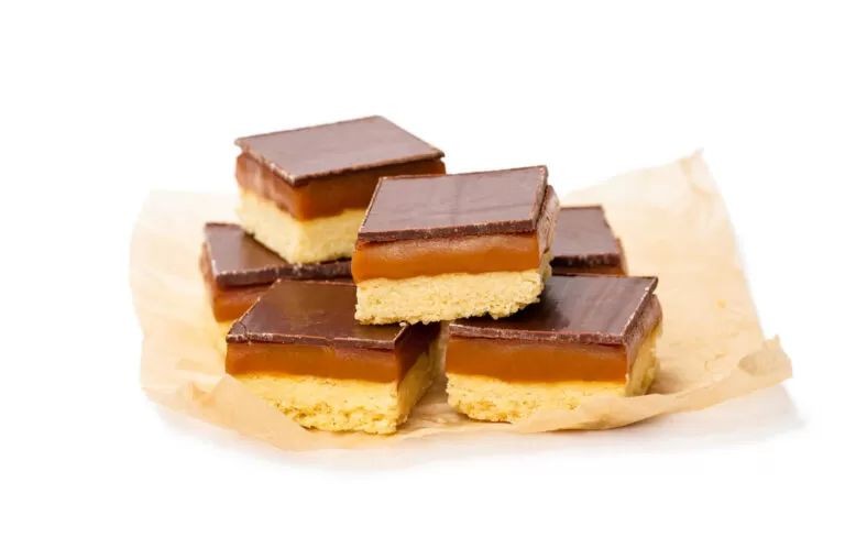 Luscious Irish Caramel Squares