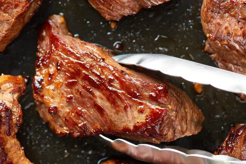 Maple Bourbon Glazed Grilled London Broil
