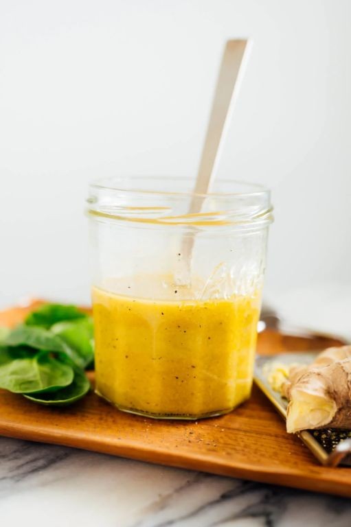 Maple Syrup Ginger Dressing