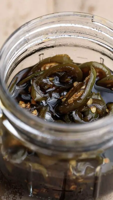 Maple-Glazed Candied Jalapenos