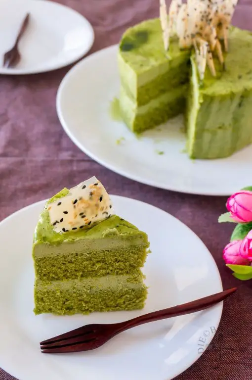 Matcha Green Tea Layered Mousse