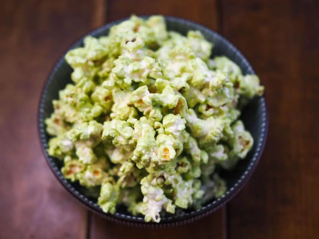 Matcha Green Tea Sweet Popcorn
