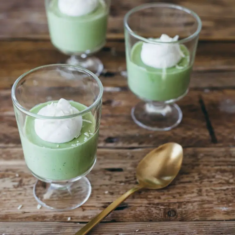 Matcha White Chocolate Mousse