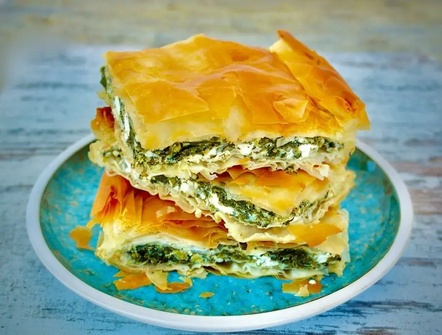 Mediterranean Fish Pie with Feta and Spinach