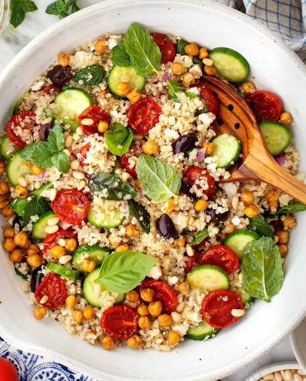 Mediterranean Quinoa Salad