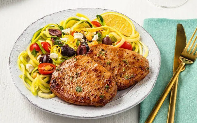 Mediterranean Style Pork Chops with Olives