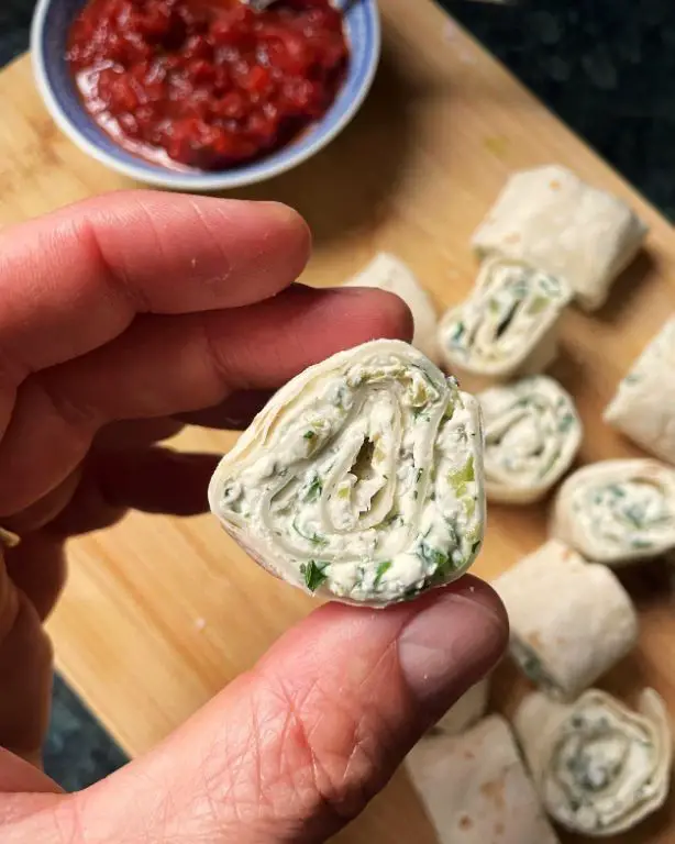 Mediterranean Taco Pinwheels with Feta and Olives
