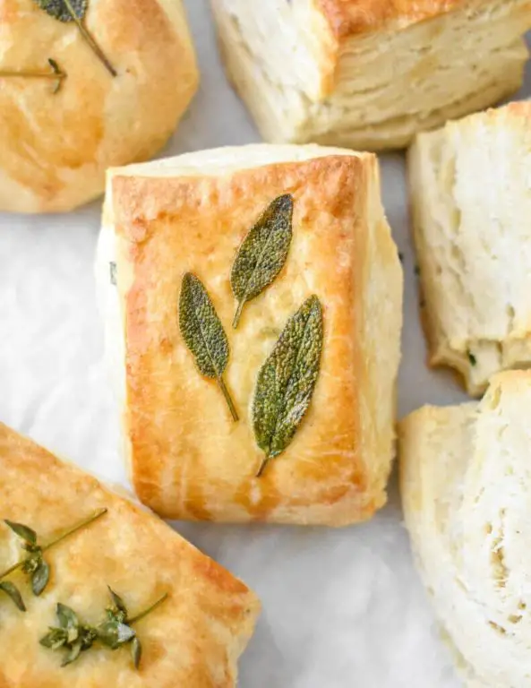 Mesquite Flour Biscuits with Herbs