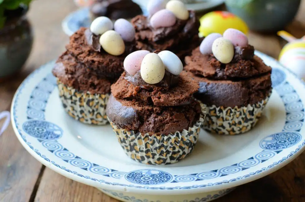 Mini Easter Egg Muffins