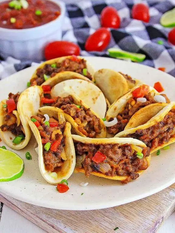 Mini Tacos with Customizable Fillings