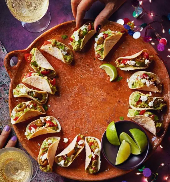 Mini Tacos with Guacamole