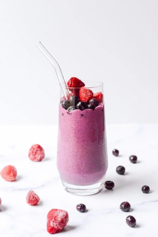Mixed Berry Protein Smoothie