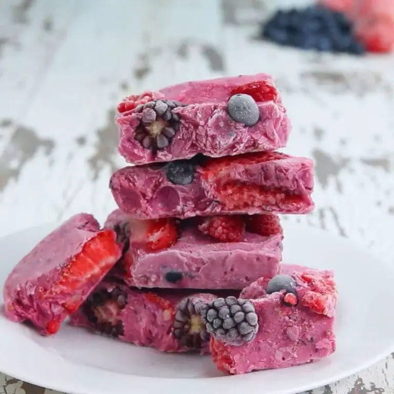 Mixed Berry Yogurt Bark