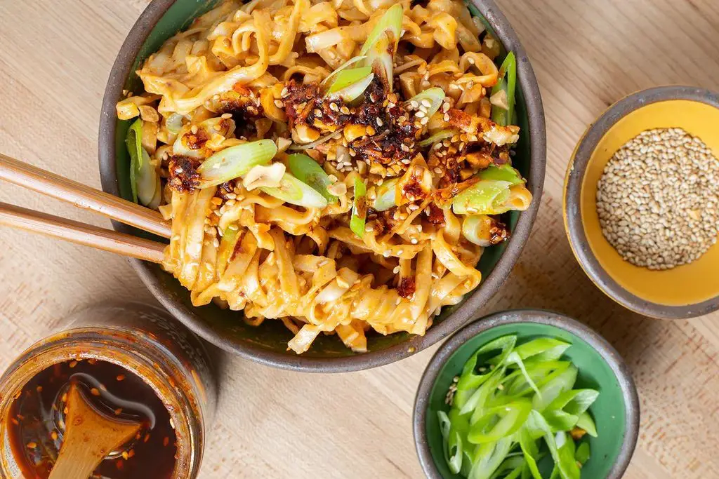 Momofuku Cold Noodles with Sesame Sauce