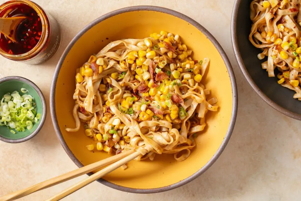 Momofuku Ramen with Sweet Corn Butter
