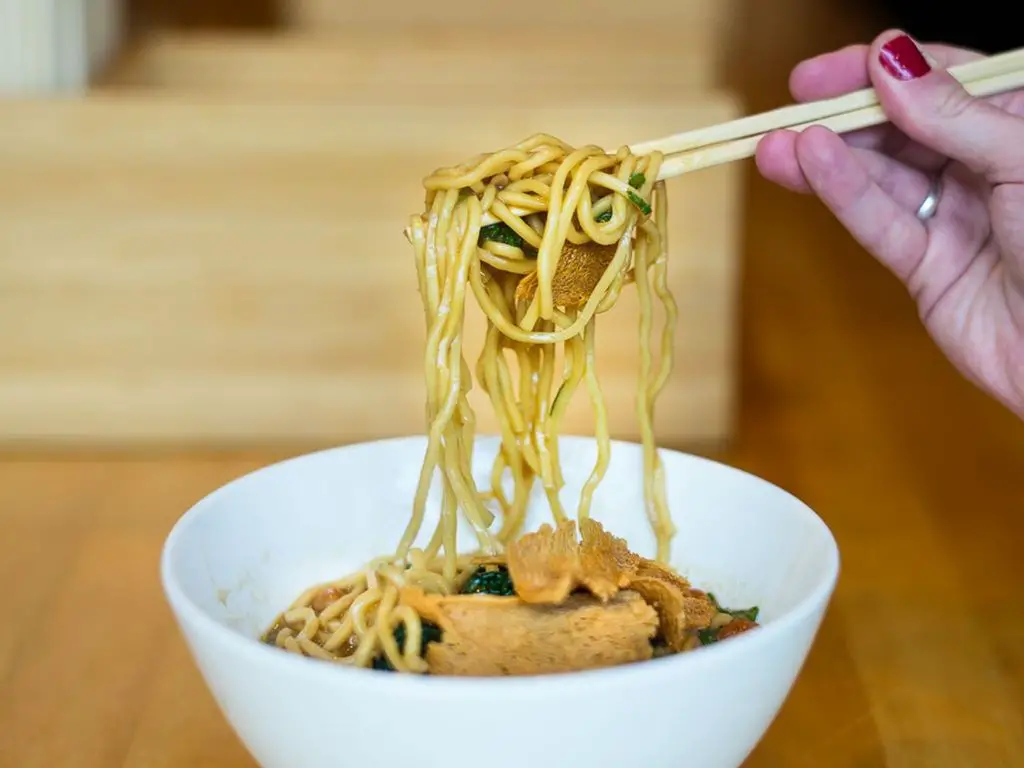 Momofuku Vegetarian Ramen with Tofu