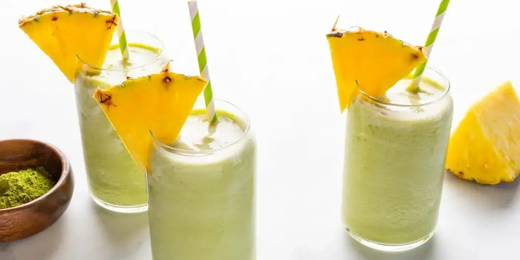 Monk Fruit Sweetened Matcha Green Tea Smoothie