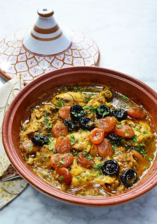 Moroccan Chicken Tagine with Prunes