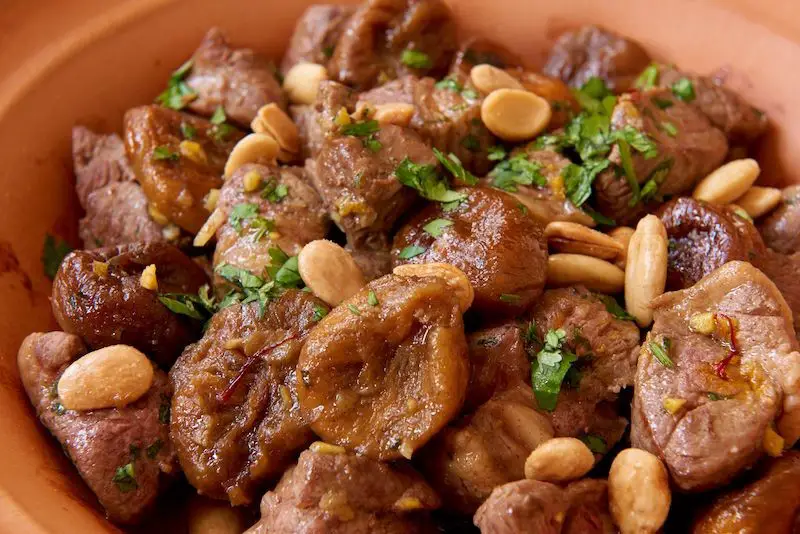 Moroccan Lamb Tagine with Dried Figs