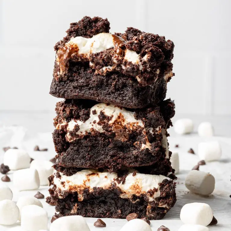 No-Bake Marshmallow Fluff Brownies