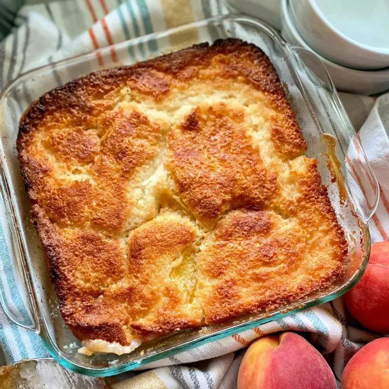 Old Fashioned Peach Cobbler