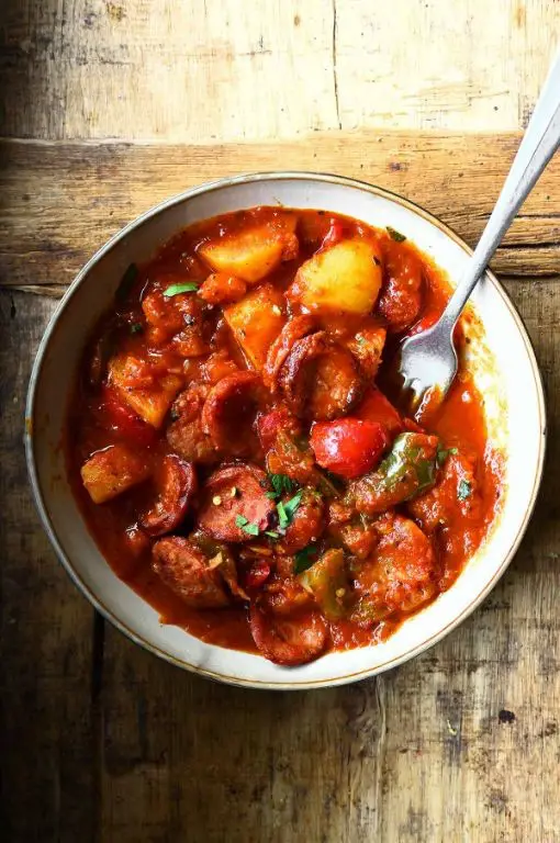 One-Pot Potato and Sausage Stew