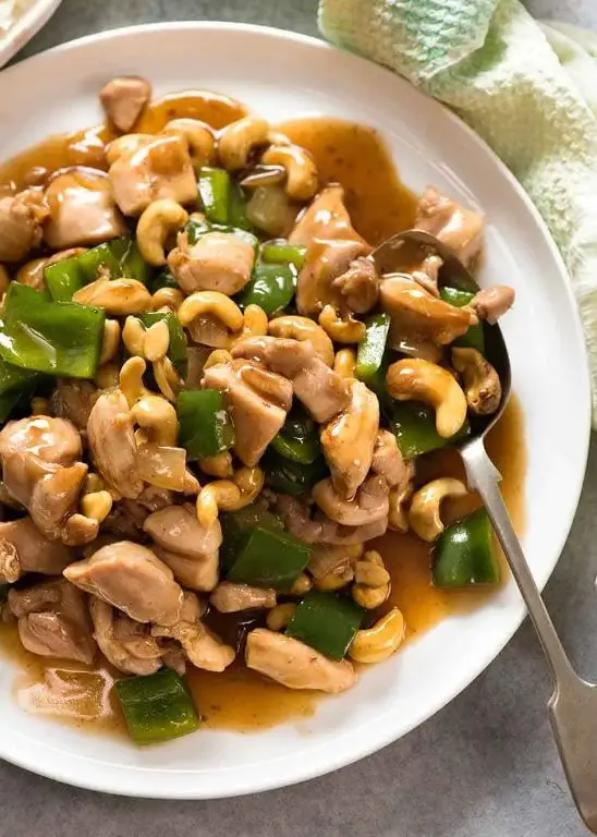Oyster Sauce Cashew Chicken