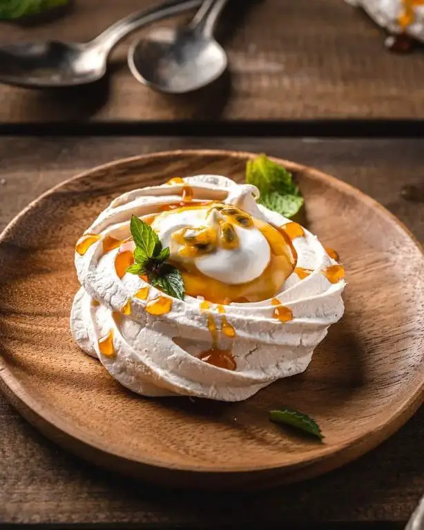 Passion Fruit Pavlova