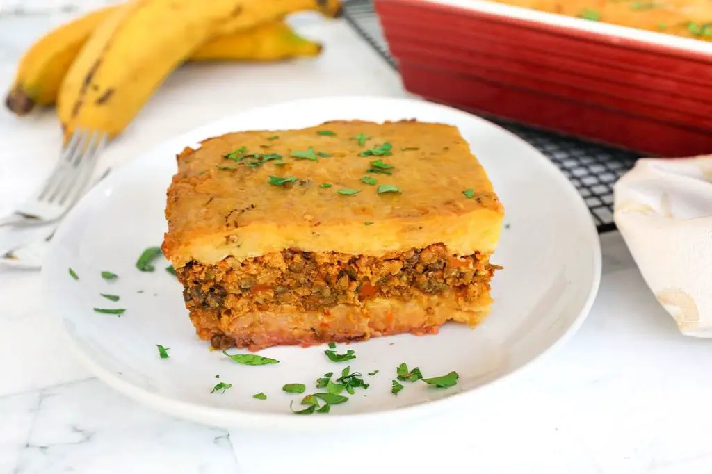 Pastelón de Plátano Maduro