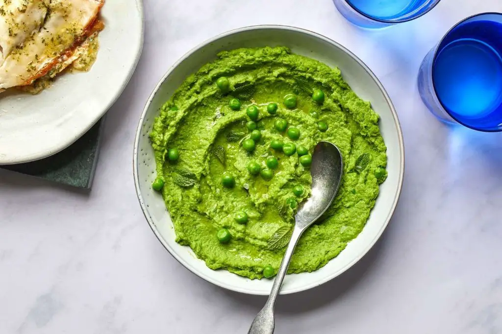 Pea and Mint Puree