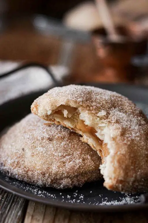 Peach Cobbler Hand Pies with Cinnamon Sugar