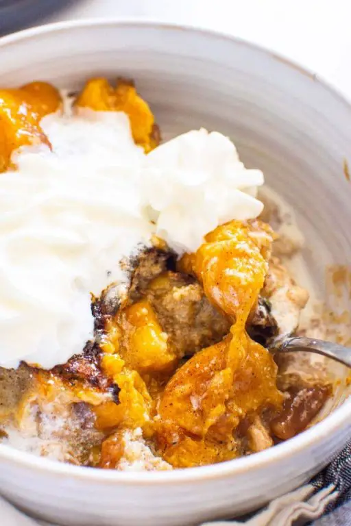 Peach Cobbler Instant Pot Yogurt