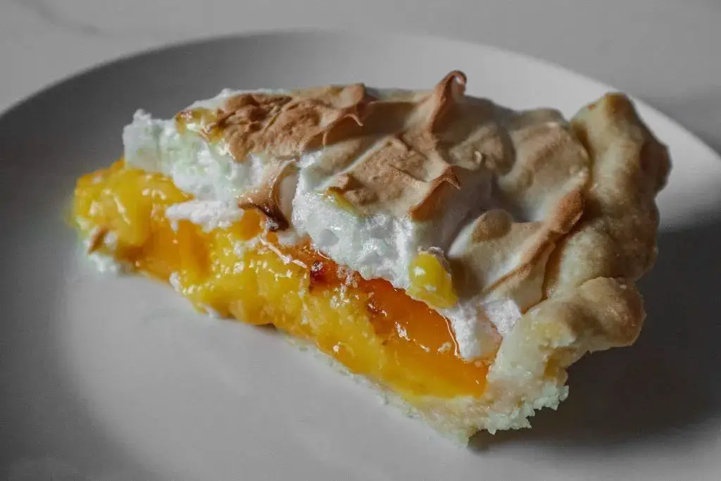 Peach Meringue Cobbler