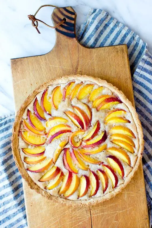 Peach and Almond Tart