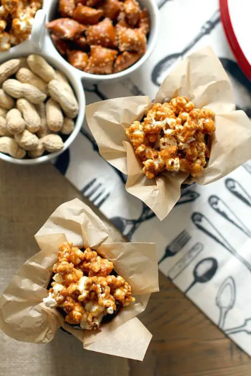 Peanut Butter Honey Sweet Popcorn