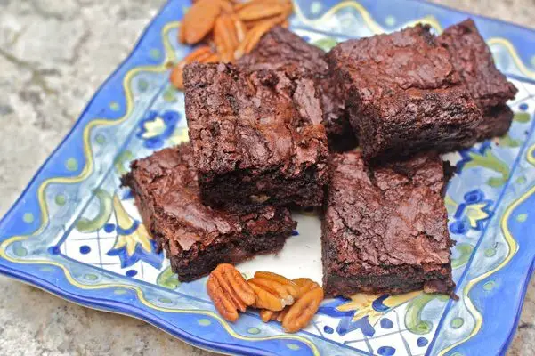 Pecan Flour Brownies