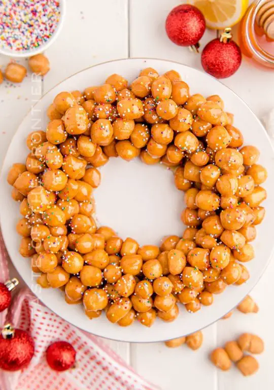 Peppermint Struffoli for a Festive Treat