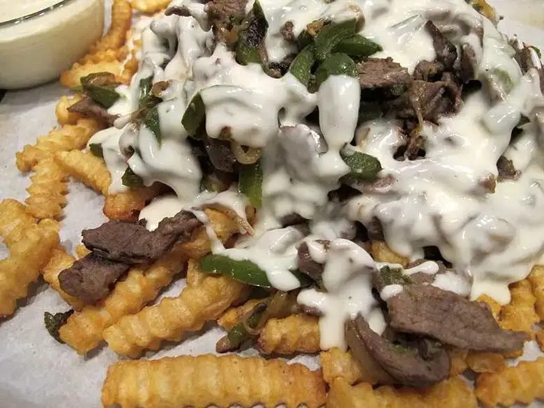Philly Cheesesteak Cheese Fries