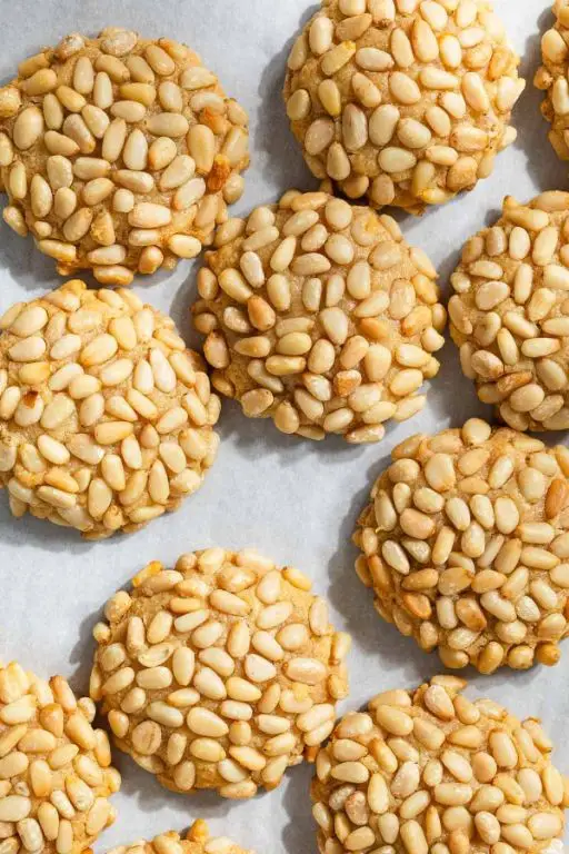 Pignoli Cookies with Pine Nuts