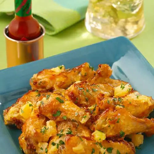 Pineapple Habanero Chicken Wings