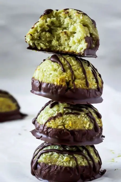 Pistachio and Coconut Macaroons