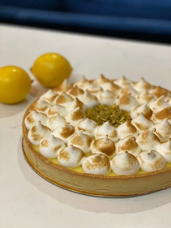 Pistachio and Lemon Tart