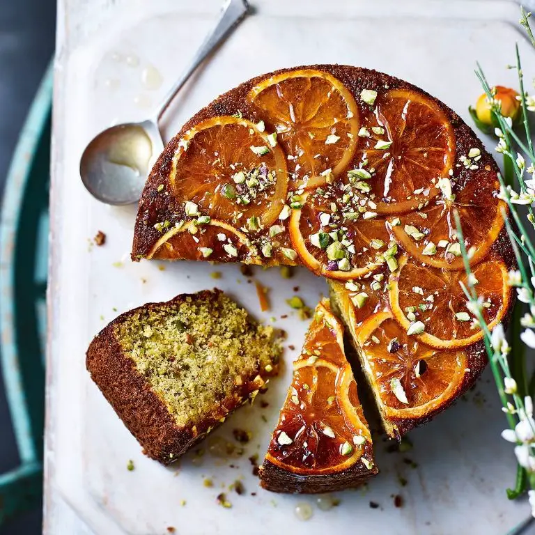 Pistachio and Orange Cake